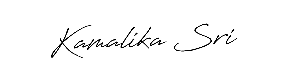 Antro_Vectra_Bolder is a professional signature style that is perfect for those who want to add a touch of class to their signature. It is also a great choice for those who want to make their signature more unique. Get Kamalika Sri name to fancy signature for free. Kamalika Sri signature style 7 images and pictures png