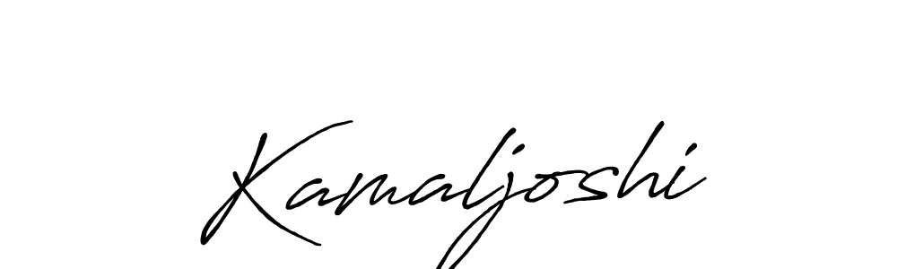 It looks lik you need a new signature style for name Kamaljoshi. Design unique handwritten (Antro_Vectra_Bolder) signature with our free signature maker in just a few clicks. Kamaljoshi signature style 7 images and pictures png