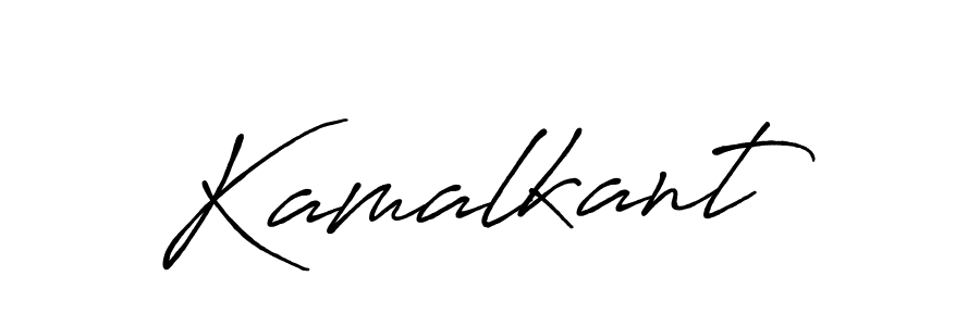 How to make Kamalkant signature? Antro_Vectra_Bolder is a professional autograph style. Create handwritten signature for Kamalkant name. Kamalkant signature style 7 images and pictures png