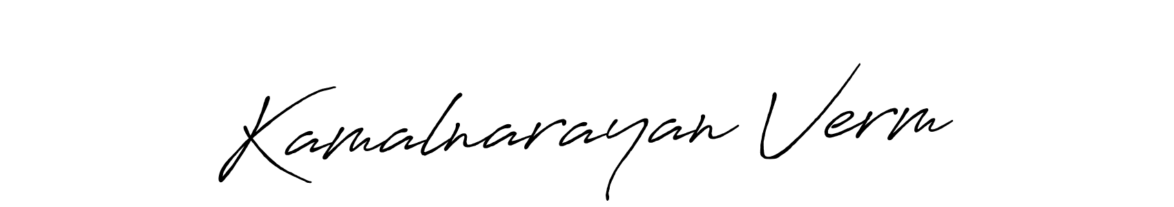 Once you've used our free online signature maker to create your best signature Antro_Vectra_Bolder style, it's time to enjoy all of the benefits that Kamalnarayan Verm name signing documents. Kamalnarayan Verm signature style 7 images and pictures png