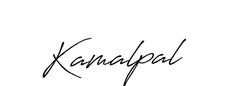 It looks lik you need a new signature style for name Kamalpal. Design unique handwritten (Antro_Vectra_Bolder) signature with our free signature maker in just a few clicks. Kamalpal signature style 7 images and pictures png