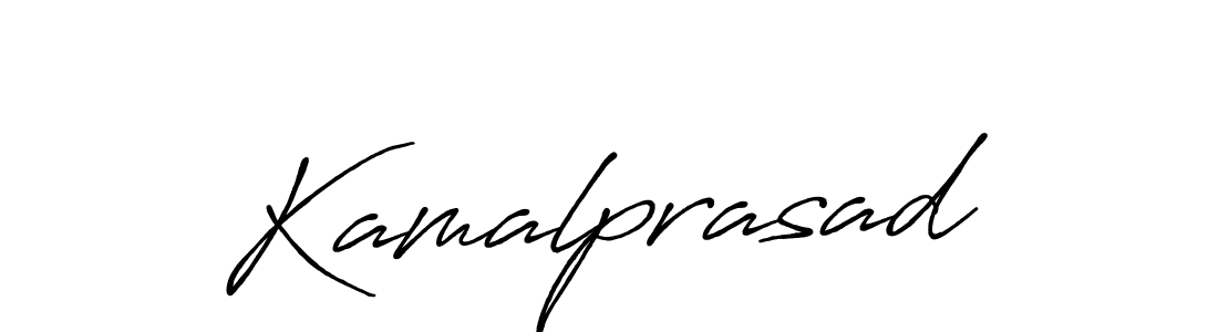 It looks lik you need a new signature style for name Kamalprasad. Design unique handwritten (Antro_Vectra_Bolder) signature with our free signature maker in just a few clicks. Kamalprasad signature style 7 images and pictures png