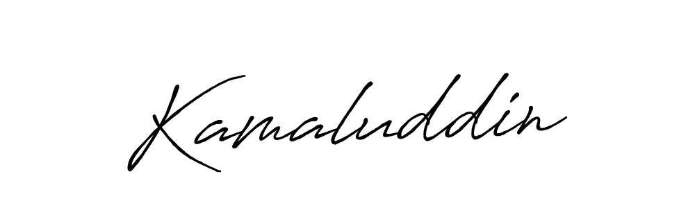 Kamaluddin stylish signature style. Best Handwritten Sign (Antro_Vectra_Bolder) for my name. Handwritten Signature Collection Ideas for my name Kamaluddin. Kamaluddin signature style 7 images and pictures png