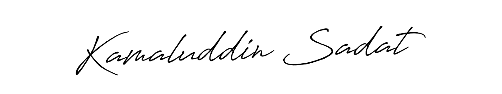 Make a short Kamaluddin Sadat signature style. Manage your documents anywhere anytime using Antro_Vectra_Bolder. Create and add eSignatures, submit forms, share and send files easily. Kamaluddin Sadat signature style 7 images and pictures png