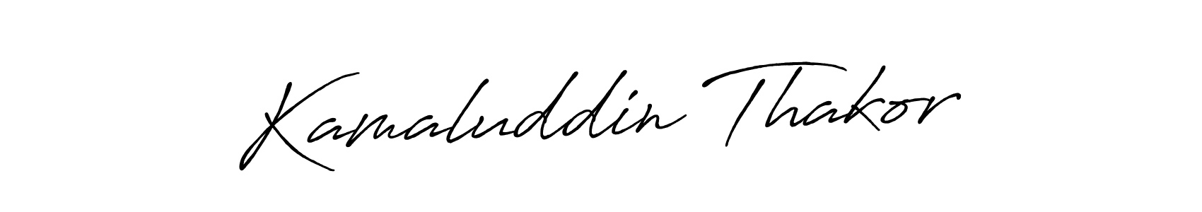 Kamaluddin Thakor stylish signature style. Best Handwritten Sign (Antro_Vectra_Bolder) for my name. Handwritten Signature Collection Ideas for my name Kamaluddin Thakor. Kamaluddin Thakor signature style 7 images and pictures png