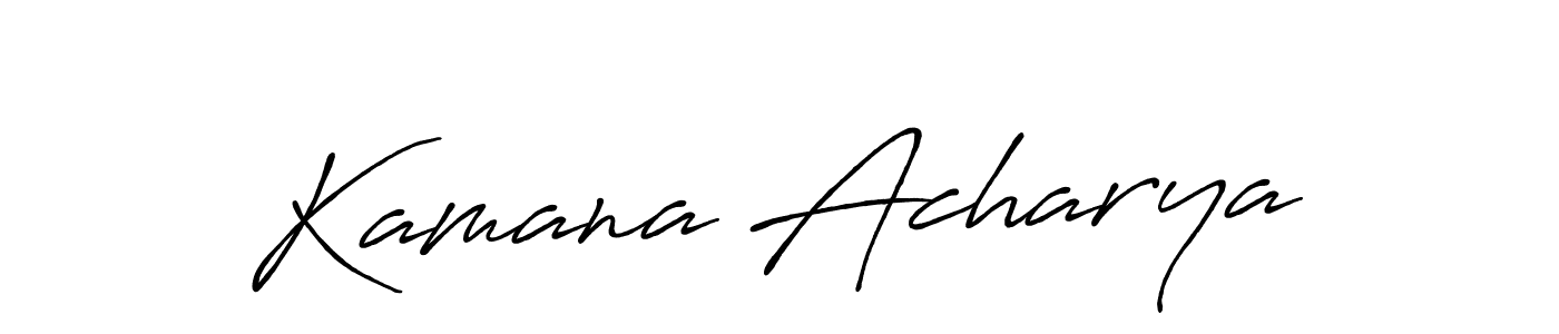 Similarly Antro_Vectra_Bolder is the best handwritten signature design. Signature creator online .You can use it as an online autograph creator for name Kamana Acharya. Kamana Acharya signature style 7 images and pictures png