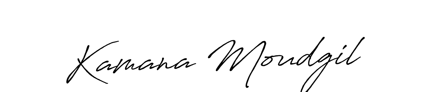 Make a short Kamana Moudgil signature style. Manage your documents anywhere anytime using Antro_Vectra_Bolder. Create and add eSignatures, submit forms, share and send files easily. Kamana Moudgil signature style 7 images and pictures png