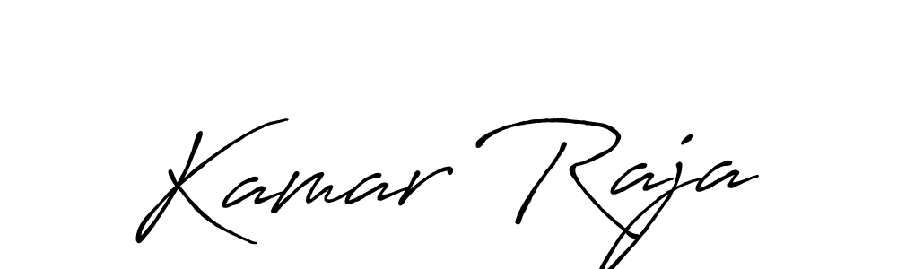 Design your own signature with our free online signature maker. With this signature software, you can create a handwritten (Antro_Vectra_Bolder) signature for name Kamar Raja. Kamar Raja signature style 7 images and pictures png