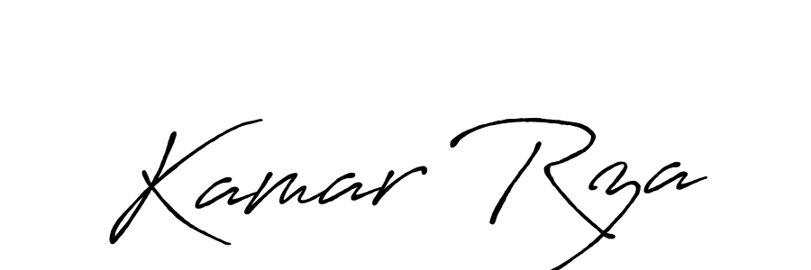 Use a signature maker to create a handwritten signature online. With this signature software, you can design (Antro_Vectra_Bolder) your own signature for name Kamar Rza. Kamar Rza signature style 7 images and pictures png
