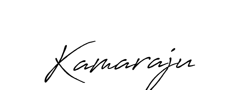How to make Kamaraju name signature. Use Antro_Vectra_Bolder style for creating short signs online. This is the latest handwritten sign. Kamaraju signature style 7 images and pictures png
