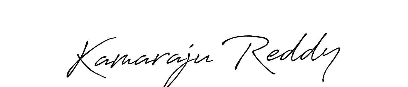 Also we have Kamaraju Reddy name is the best signature style. Create professional handwritten signature collection using Antro_Vectra_Bolder autograph style. Kamaraju Reddy signature style 7 images and pictures png