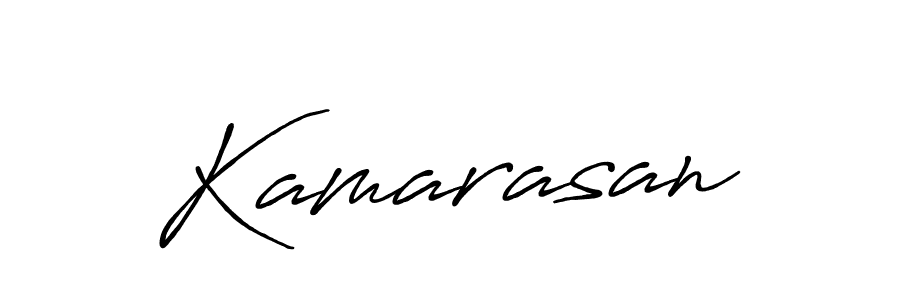Design your own signature with our free online signature maker. With this signature software, you can create a handwritten (Antro_Vectra_Bolder) signature for name Kamarasan. Kamarasan signature style 7 images and pictures png