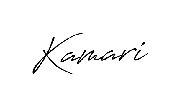 Make a beautiful signature design for name Kamari. Use this online signature maker to create a handwritten signature for free. Kamari signature style 7 images and pictures png