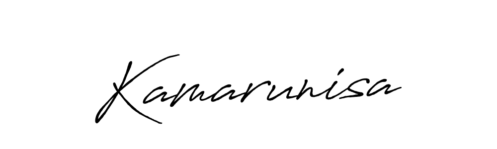 Make a beautiful signature design for name Kamarunisa. Use this online signature maker to create a handwritten signature for free. Kamarunisa signature style 7 images and pictures png