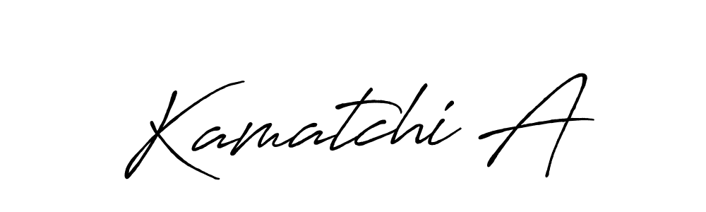 Best and Professional Signature Style for Kamatchi A. Antro_Vectra_Bolder Best Signature Style Collection. Kamatchi A signature style 7 images and pictures png