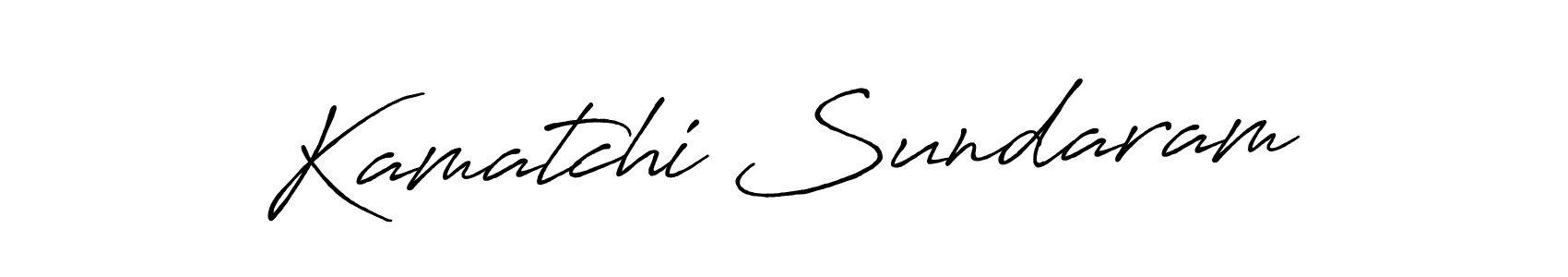 You should practise on your own different ways (Antro_Vectra_Bolder) to write your name (Kamatchi Sundaram) in signature. don't let someone else do it for you. Kamatchi Sundaram signature style 7 images and pictures png