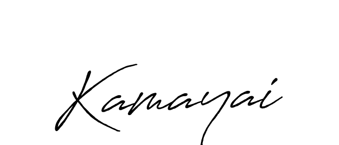 How to make Kamayai name signature. Use Antro_Vectra_Bolder style for creating short signs online. This is the latest handwritten sign. Kamayai signature style 7 images and pictures png