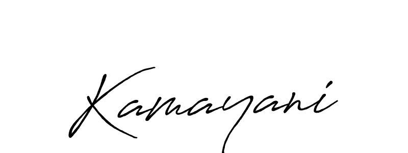 Similarly Antro_Vectra_Bolder is the best handwritten signature design. Signature creator online .You can use it as an online autograph creator for name Kamayani. Kamayani signature style 7 images and pictures png