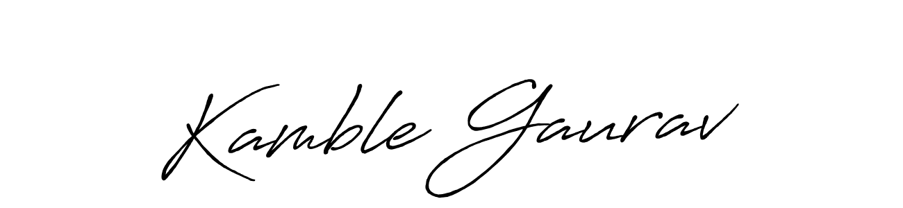 Once you've used our free online signature maker to create your best signature Antro_Vectra_Bolder style, it's time to enjoy all of the benefits that Kamble Gaurav name signing documents. Kamble Gaurav signature style 7 images and pictures png