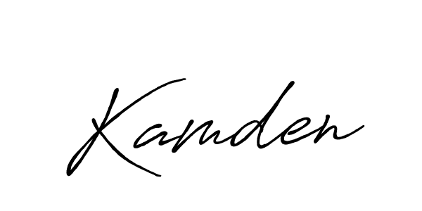 Similarly Antro_Vectra_Bolder is the best handwritten signature design. Signature creator online .You can use it as an online autograph creator for name Kamden. Kamden signature style 7 images and pictures png