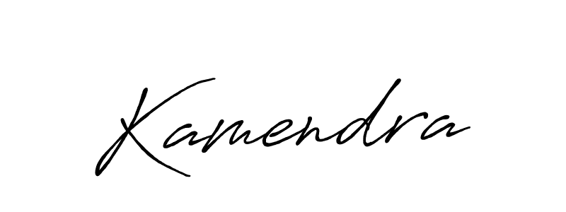 You should practise on your own different ways (Antro_Vectra_Bolder) to write your name (Kamendra) in signature. don't let someone else do it for you. Kamendra signature style 7 images and pictures png