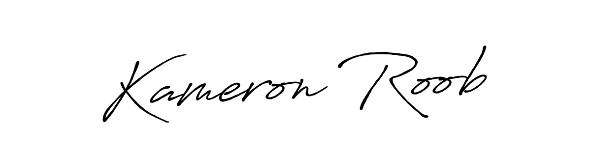 Check out images of Autograph of Kameron Roob name. Actor Kameron Roob Signature Style. Antro_Vectra_Bolder is a professional sign style online. Kameron Roob signature style 7 images and pictures png