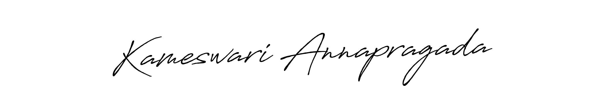 Antro_Vectra_Bolder is a professional signature style that is perfect for those who want to add a touch of class to their signature. It is also a great choice for those who want to make their signature more unique. Get Kameswari Annapragada name to fancy signature for free. Kameswari Annapragada signature style 7 images and pictures png