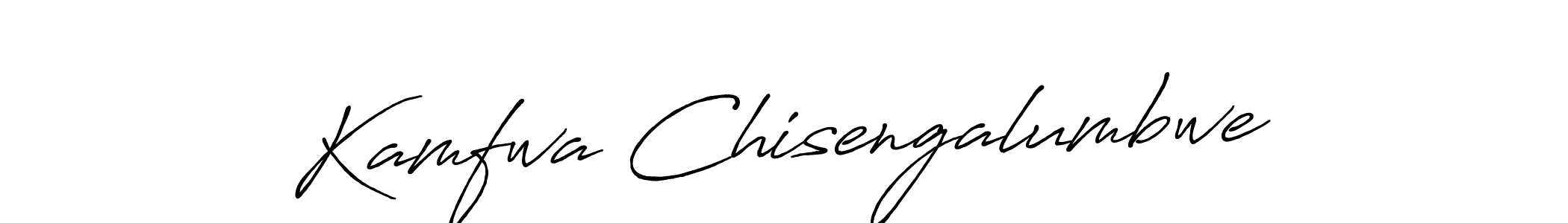 Kamfwa Chisengalumbwe stylish signature style. Best Handwritten Sign (Antro_Vectra_Bolder) for my name. Handwritten Signature Collection Ideas for my name Kamfwa Chisengalumbwe. Kamfwa Chisengalumbwe signature style 7 images and pictures png