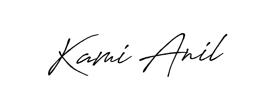 How to Draw Kami Anil signature style? Antro_Vectra_Bolder is a latest design signature styles for name Kami Anil. Kami Anil signature style 7 images and pictures png