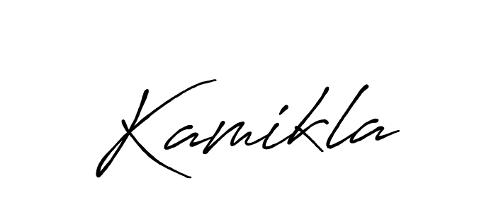 You can use this online signature creator to create a handwritten signature for the name Kamikla. This is the best online autograph maker. Kamikla signature style 7 images and pictures png