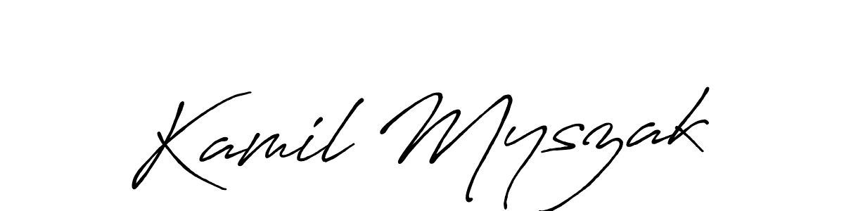 Check out images of Autograph of Kamil Myszak name. Actor Kamil Myszak Signature Style. Antro_Vectra_Bolder is a professional sign style online. Kamil Myszak signature style 7 images and pictures png