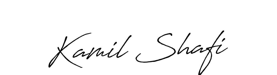 Make a beautiful signature design for name Kamil Shafi. Use this online signature maker to create a handwritten signature for free. Kamil Shafi signature style 7 images and pictures png