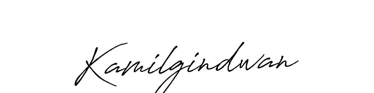 Once you've used our free online signature maker to create your best signature Antro_Vectra_Bolder style, it's time to enjoy all of the benefits that Kamilgindwan name signing documents. Kamilgindwan signature style 7 images and pictures png