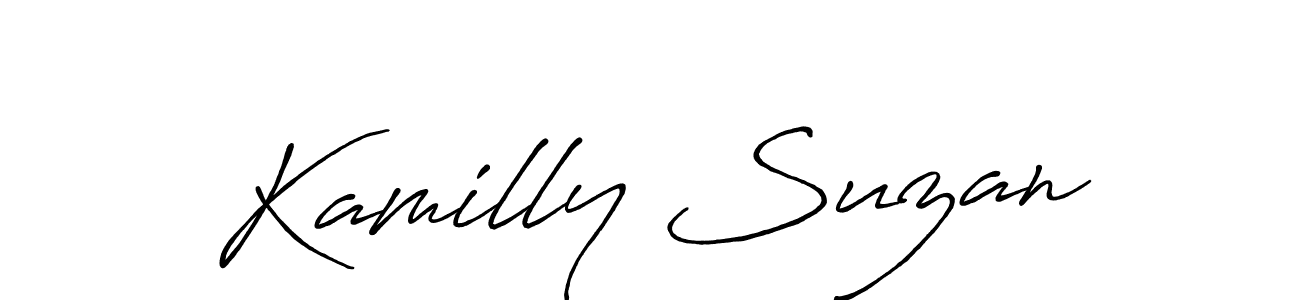 Best and Professional Signature Style for Kamilly Suzan. Antro_Vectra_Bolder Best Signature Style Collection. Kamilly Suzan signature style 7 images and pictures png
