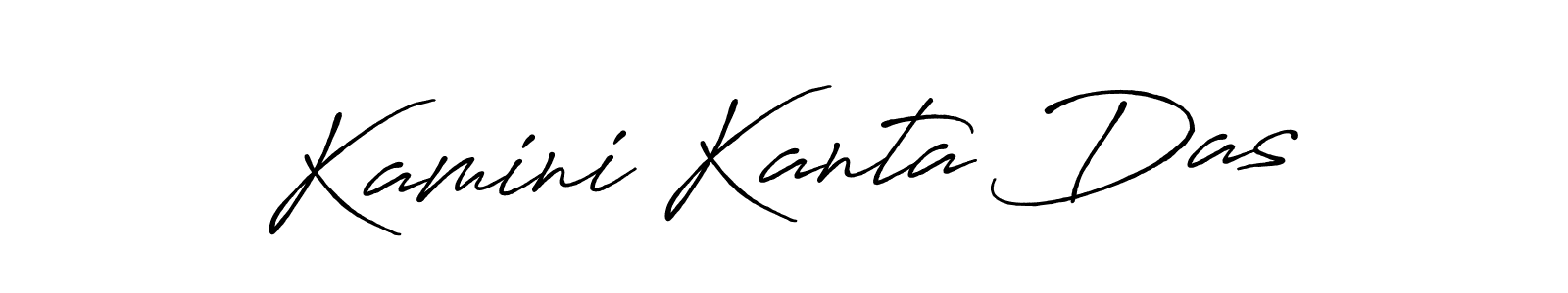 Also we have Kamini Kanta Das name is the best signature style. Create professional handwritten signature collection using Antro_Vectra_Bolder autograph style. Kamini Kanta Das signature style 7 images and pictures png