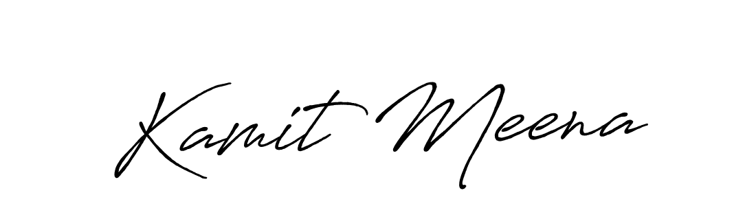This is the best signature style for the Kamit Meena name. Also you like these signature font (Antro_Vectra_Bolder). Mix name signature. Kamit Meena signature style 7 images and pictures png