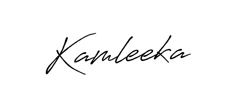 Also we have Kamleeka name is the best signature style. Create professional handwritten signature collection using Antro_Vectra_Bolder autograph style. Kamleeka signature style 7 images and pictures png