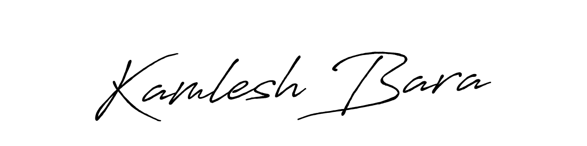 Also You can easily find your signature by using the search form. We will create Kamlesh Bara name handwritten signature images for you free of cost using Antro_Vectra_Bolder sign style. Kamlesh Bara signature style 7 images and pictures png