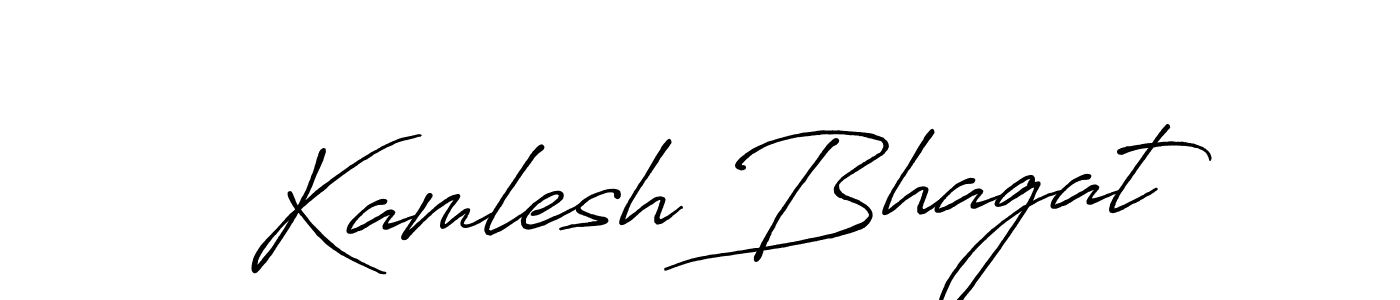 Make a beautiful signature design for name Kamlesh Bhagat. Use this online signature maker to create a handwritten signature for free. Kamlesh Bhagat signature style 7 images and pictures png