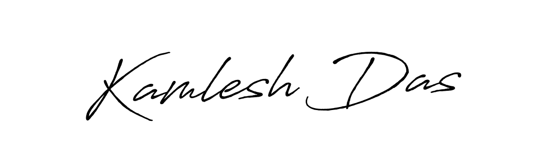 Also You can easily find your signature by using the search form. We will create Kamlesh Das name handwritten signature images for you free of cost using Antro_Vectra_Bolder sign style. Kamlesh Das signature style 7 images and pictures png