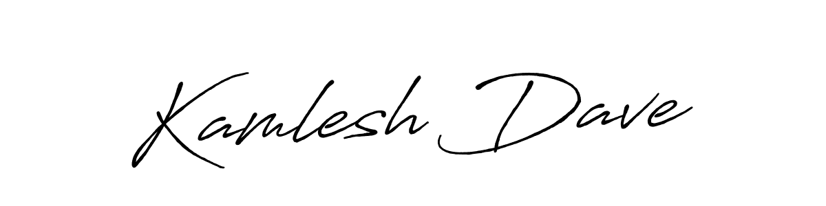 Similarly Antro_Vectra_Bolder is the best handwritten signature design. Signature creator online .You can use it as an online autograph creator for name Kamlesh Dave. Kamlesh Dave signature style 7 images and pictures png