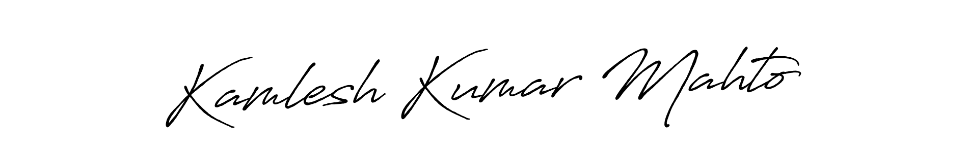 How to Draw Kamlesh Kumar Mahto signature style? Antro_Vectra_Bolder is a latest design signature styles for name Kamlesh Kumar Mahto. Kamlesh Kumar Mahto signature style 7 images and pictures png