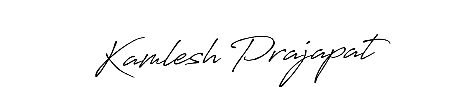 Make a beautiful signature design for name Kamlesh Prajapat. Use this online signature maker to create a handwritten signature for free. Kamlesh Prajapat signature style 7 images and pictures png