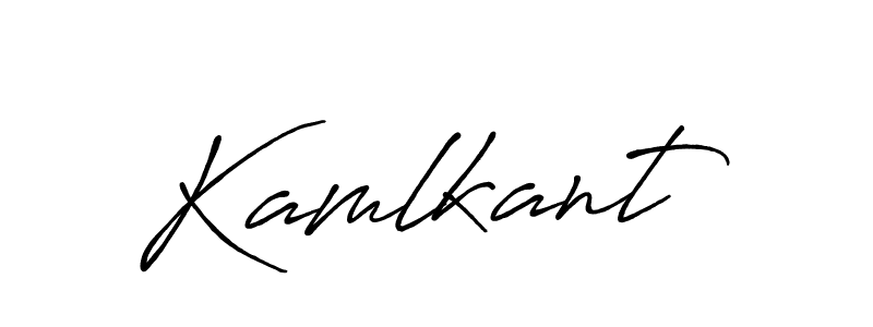 It looks lik you need a new signature style for name Kamlkant. Design unique handwritten (Antro_Vectra_Bolder) signature with our free signature maker in just a few clicks. Kamlkant signature style 7 images and pictures png