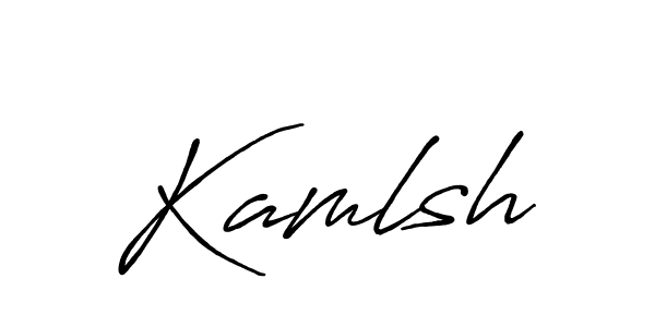 Once you've used our free online signature maker to create your best signature Antro_Vectra_Bolder style, it's time to enjoy all of the benefits that Kamlsh name signing documents. Kamlsh signature style 7 images and pictures png