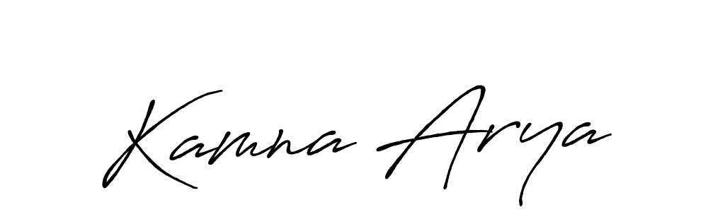 Also You can easily find your signature by using the search form. We will create Kamna Arya name handwritten signature images for you free of cost using Antro_Vectra_Bolder sign style. Kamna Arya signature style 7 images and pictures png