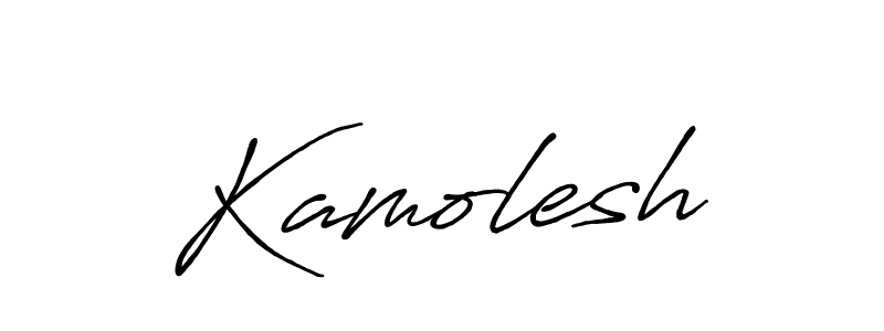 It looks lik you need a new signature style for name Kamolesh. Design unique handwritten (Antro_Vectra_Bolder) signature with our free signature maker in just a few clicks. Kamolesh signature style 7 images and pictures png