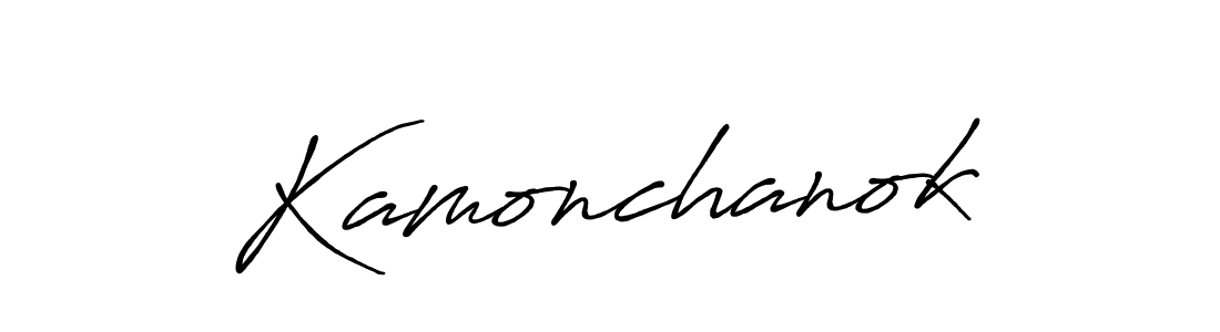 Also You can easily find your signature by using the search form. We will create Kamonchanok name handwritten signature images for you free of cost using Antro_Vectra_Bolder sign style. Kamonchanok signature style 7 images and pictures png