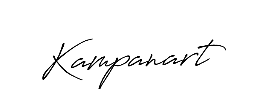 if you are searching for the best signature style for your name Kampanart. so please give up your signature search. here we have designed multiple signature styles  using Antro_Vectra_Bolder. Kampanart signature style 7 images and pictures png