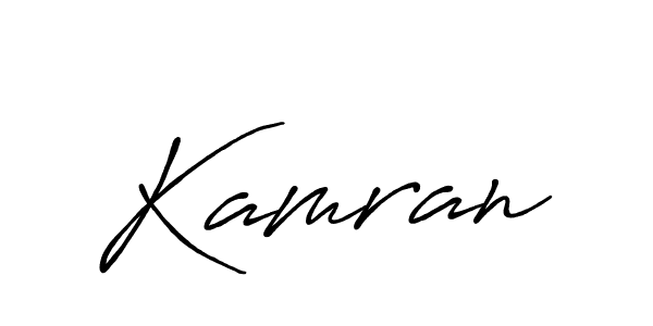 It looks lik you need a new signature style for name Kamran. Design unique handwritten (Antro_Vectra_Bolder) signature with our free signature maker in just a few clicks. Kamran signature style 7 images and pictures png